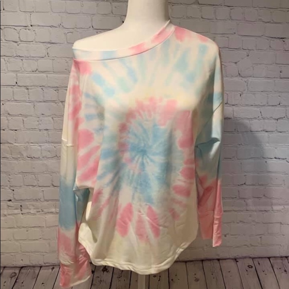 Grateful threads tie dye top